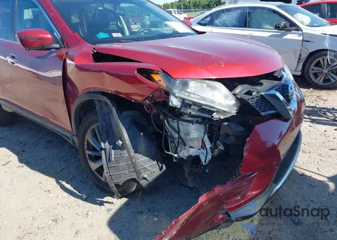 2016 Nissan Rogue Sl из США, поврежденный, VIN 5N1AT2MV9GC824001